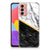 Samsung Galaxy M13 | M23 TPU Siliconen Hoesje Marmer Wit Zwart - Origineel Cadeau Man