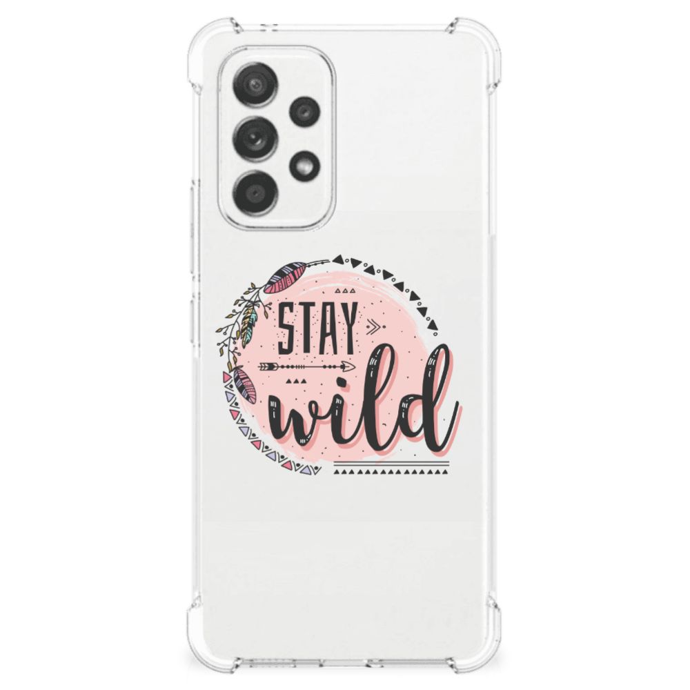 Samsung Galaxy A53 5G Stevig Bumper Hoesje Boho Stay Wild