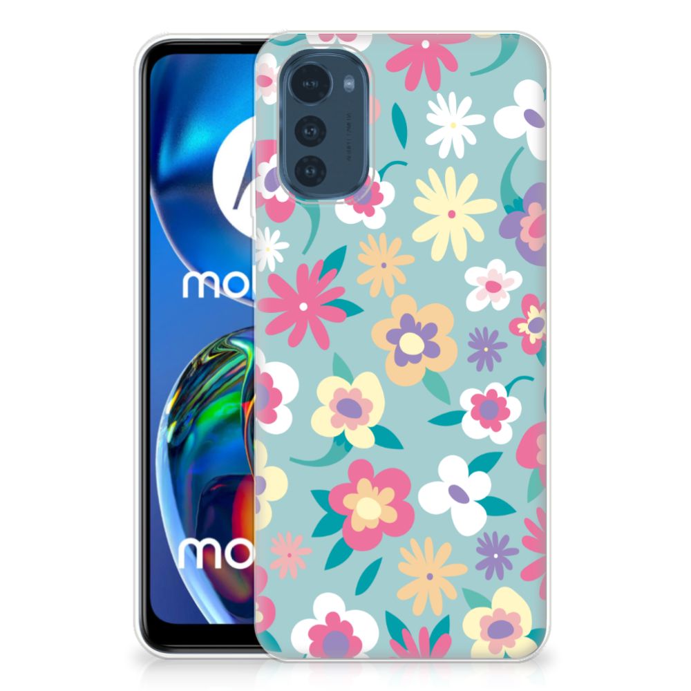 Motorola Moto E32/E32s TPU Case Flower Power