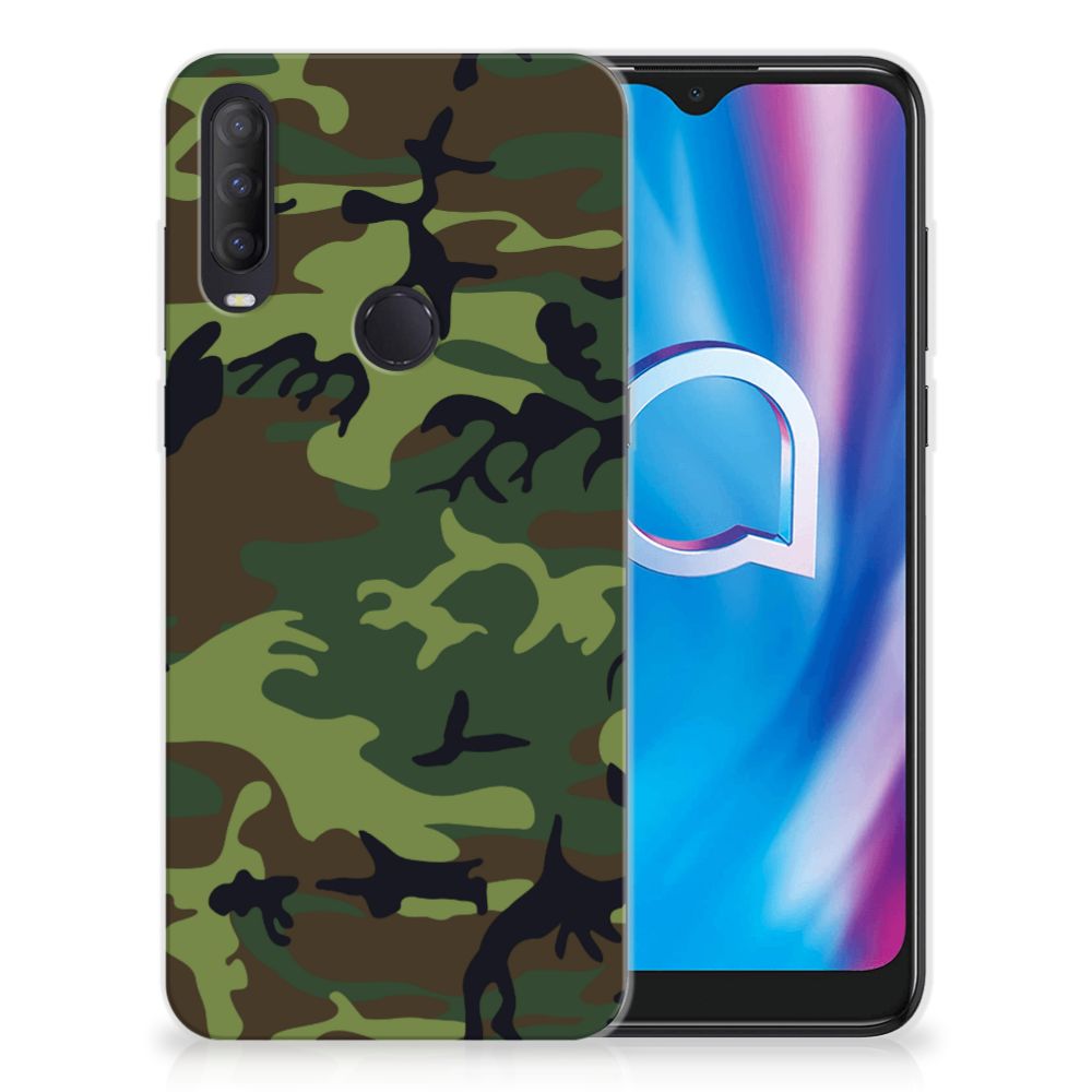 Alcatel 1S (2020) TPU bumper Army Dark B2C Telecom