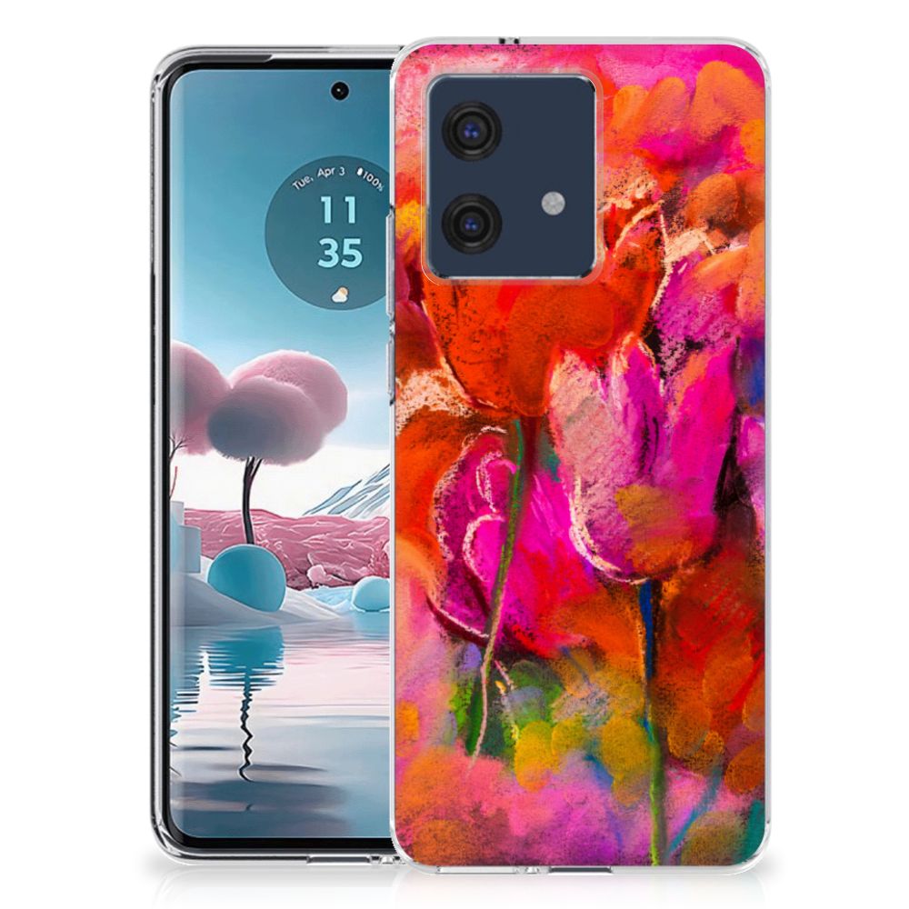Hoesje maken Motorola Edge 40 Neo Tulips