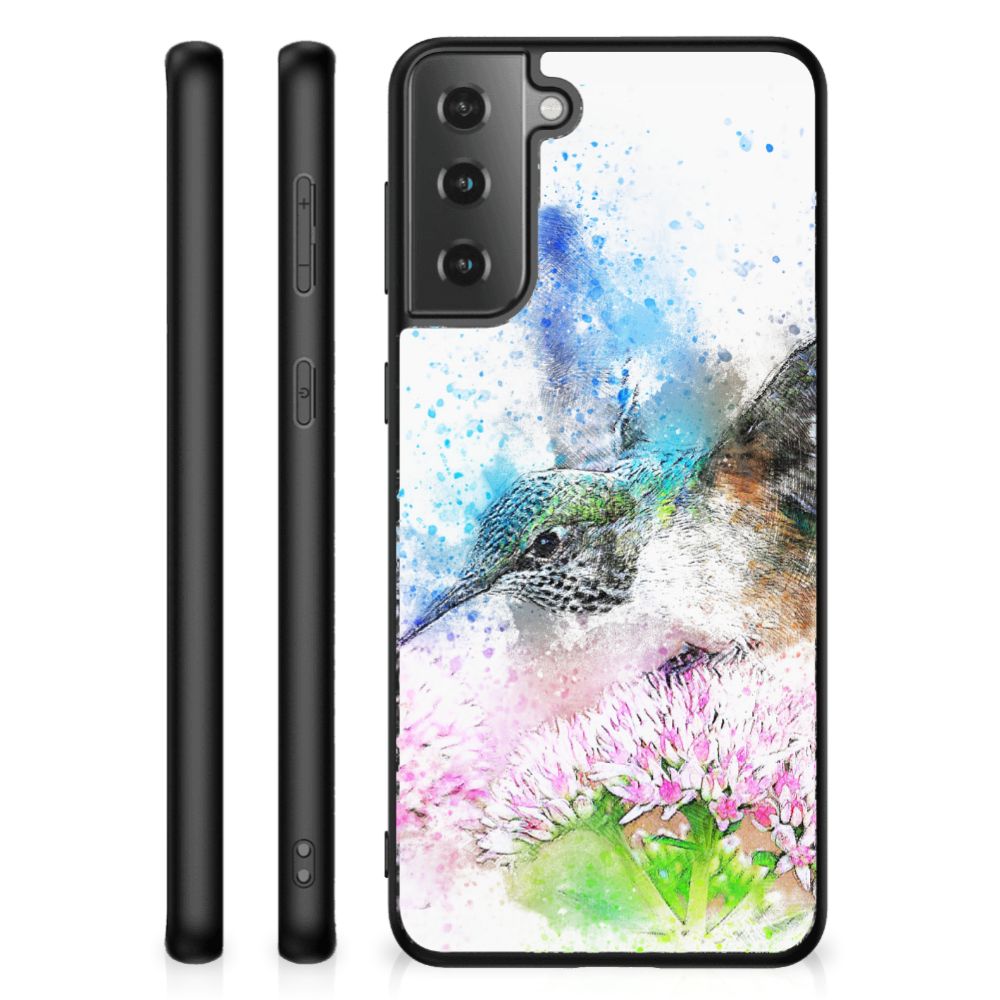 Kleurrijke Telefoonhoesje Samsung Galaxy S21 Plus Vogel B2C Telecom