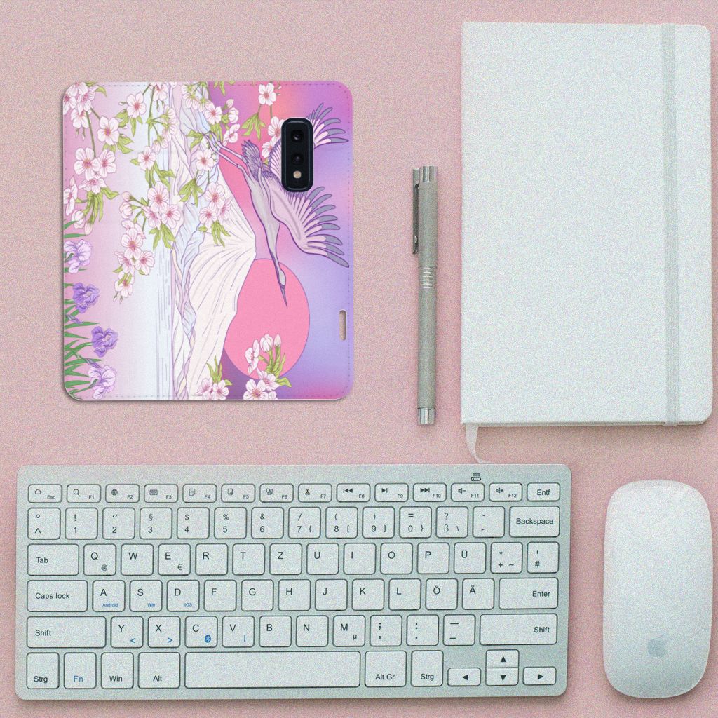 Samsung Galaxy S10e Hoesje maken Bird Flying