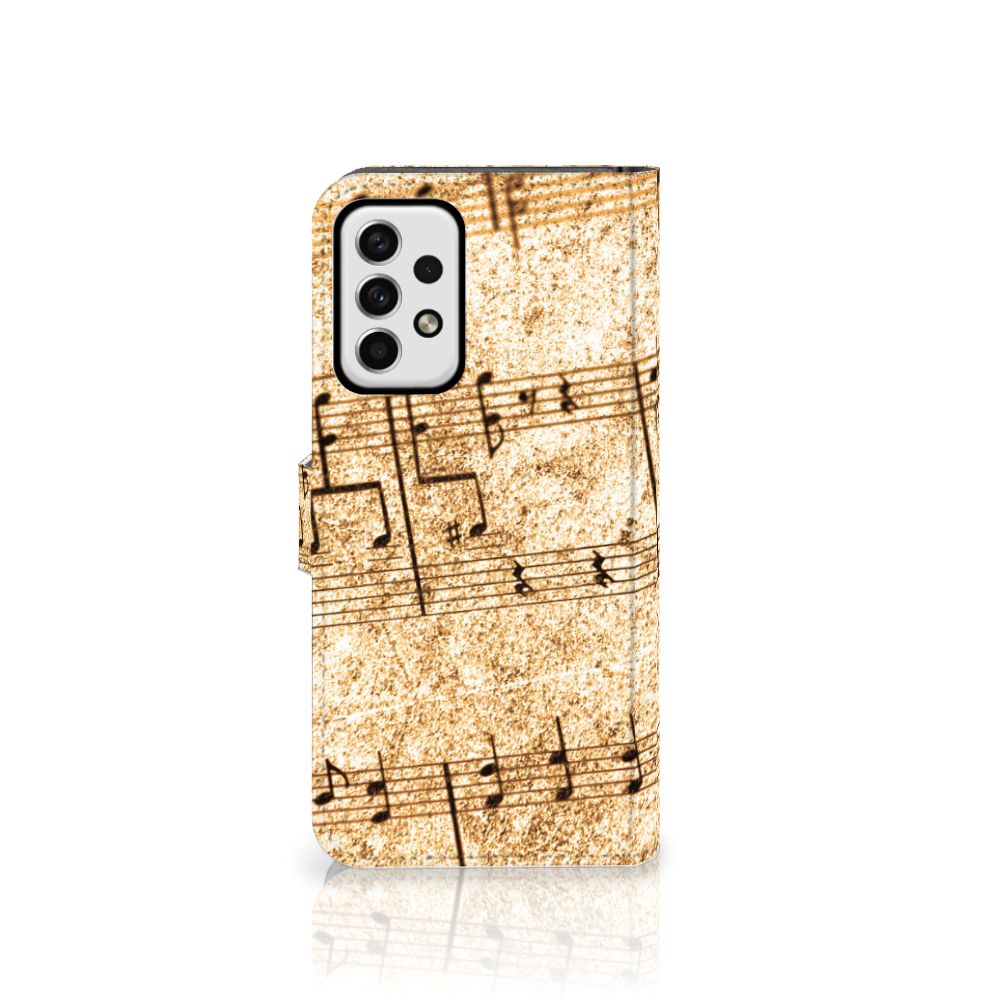 Samsung Galaxy A23 Telefoonhoesje met foto Bladmuziek