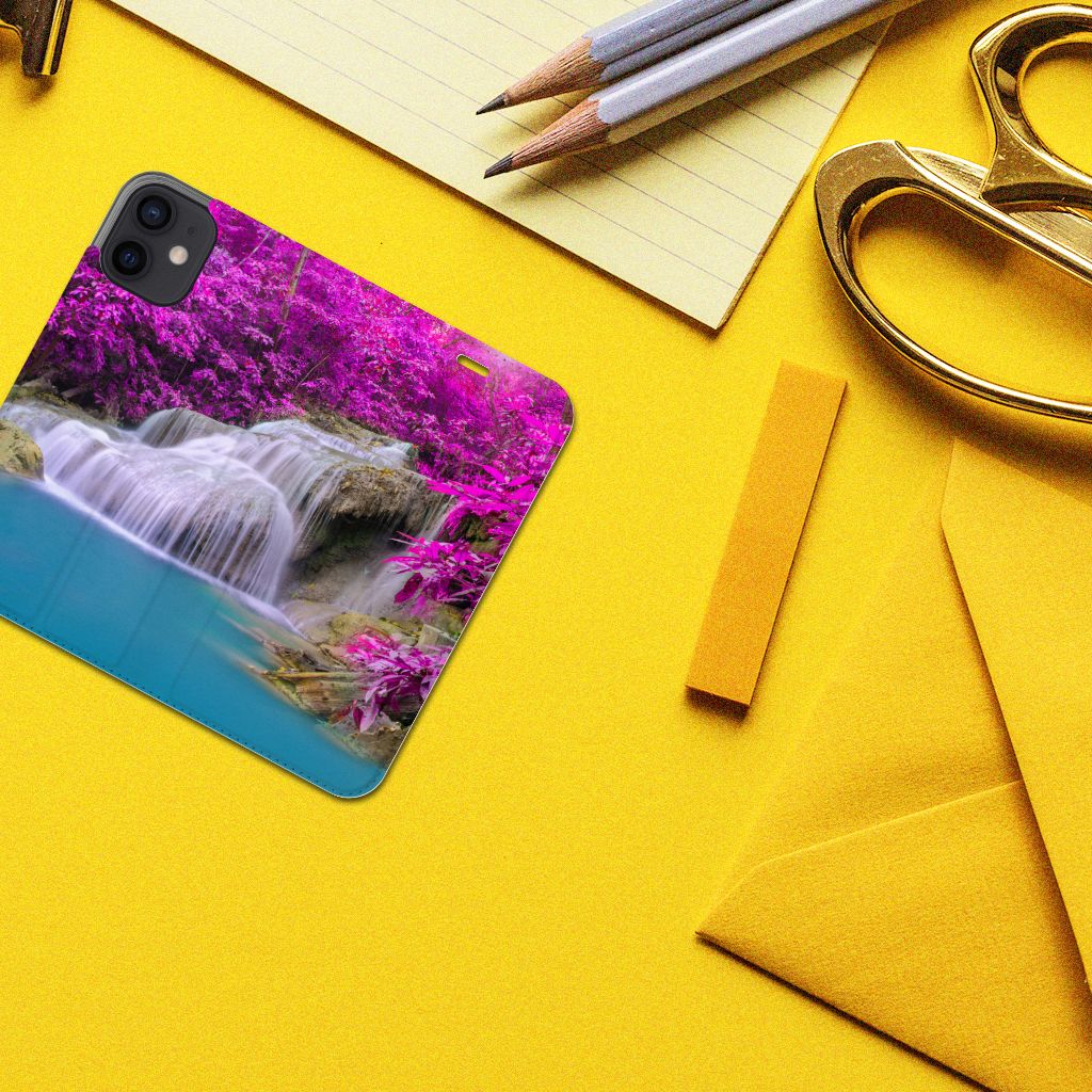 iPhone 12 Mini Book Cover Waterval - B2C Telecom