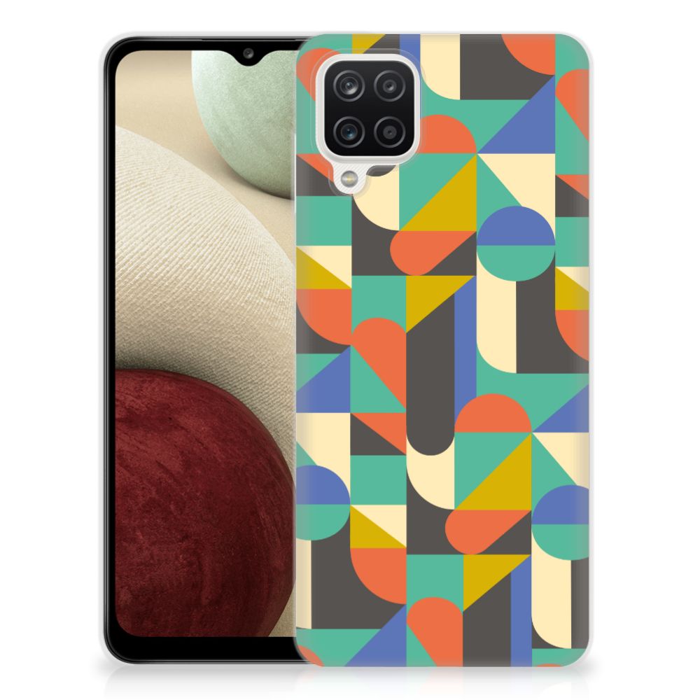 Samsung Galaxy A12 TPU bumper Funky Retro