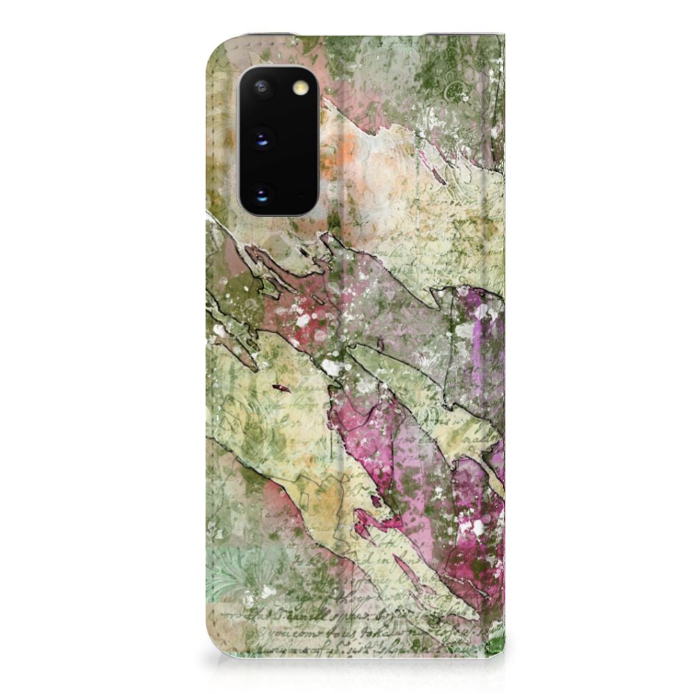 Bookcase Samsung Galaxy S20 Letter Painting - B2C Telecom