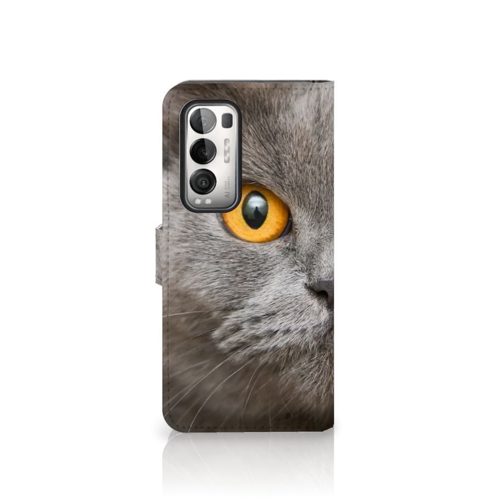 Telefoonhoesje met Pasjes OPPO Find X3 Neo 5G Britse Korthaar