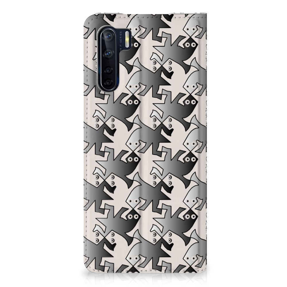 OPPO Reno3 | A91 Hoesje maken Salamander Grey - B2C Telecom