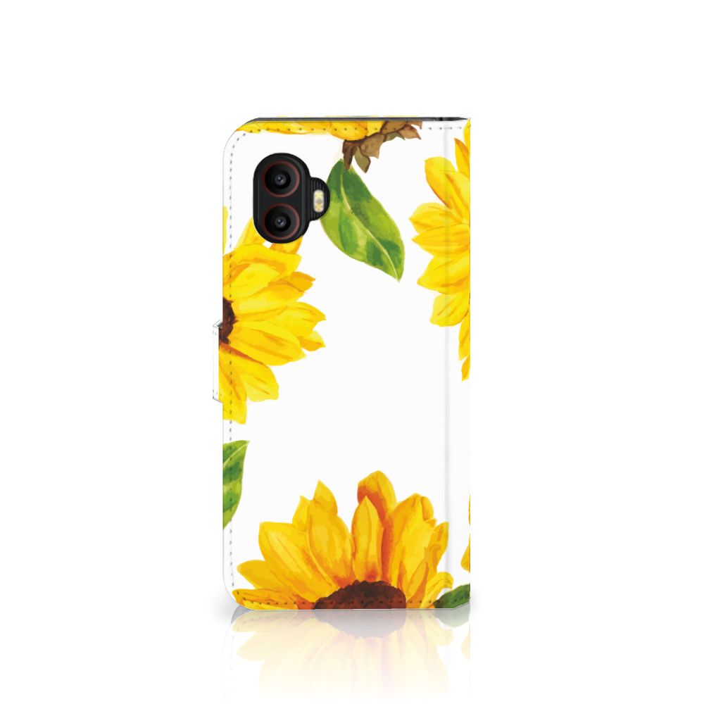 Hoesje voor Samsung Galaxy Xcover 6 Pro Zonnebloemen