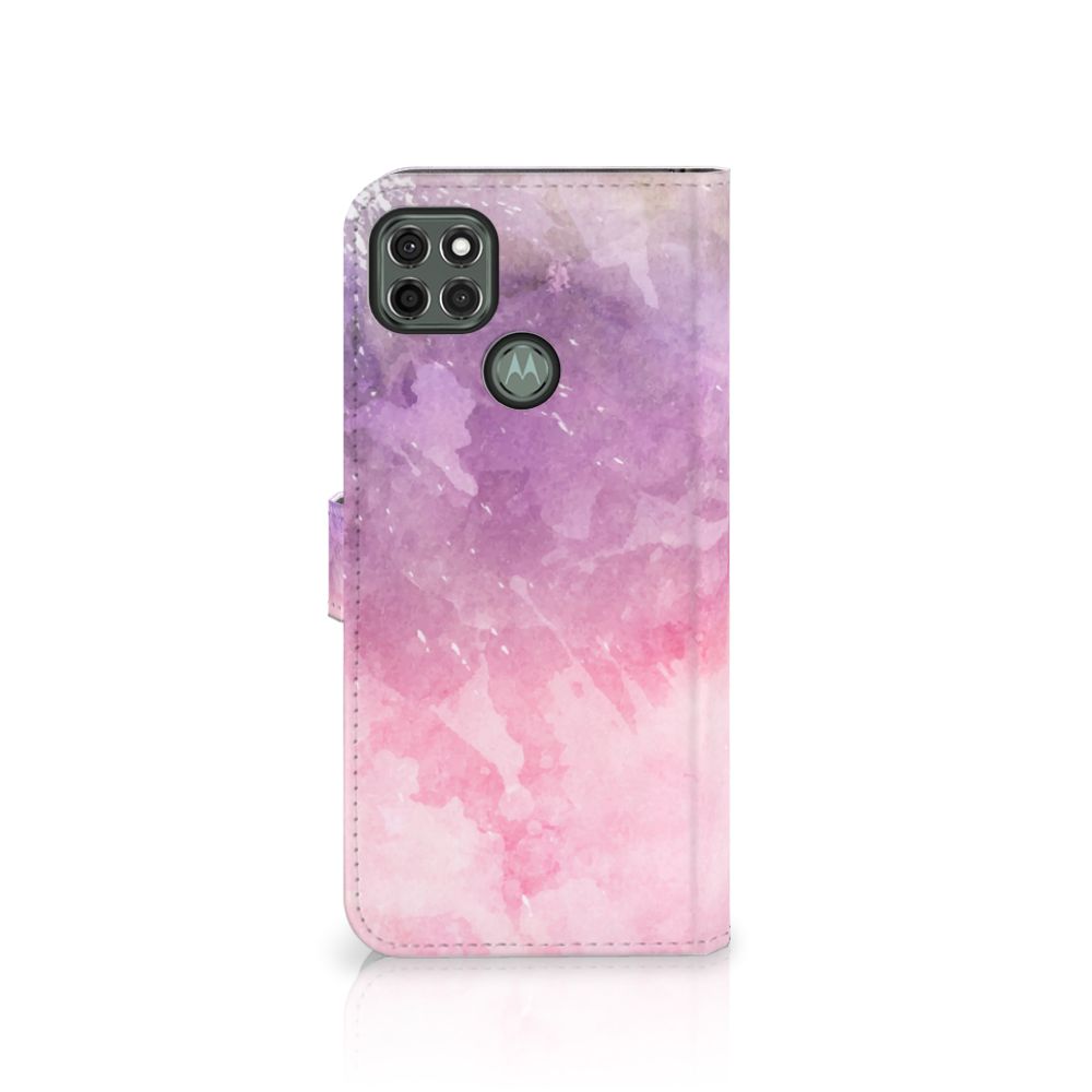 Hoesje Motorola Moto G9 Power Pink Purple Paint