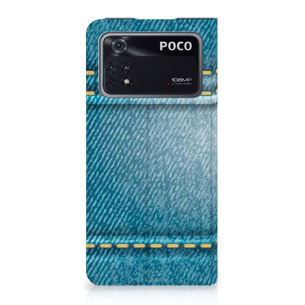 Poco X4 Pro 5G Hippe Standcase Jeans - B2C Telecom
