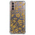 Samsung Galaxy S21 Plus Case Gouden Bloemen B2C Telecom