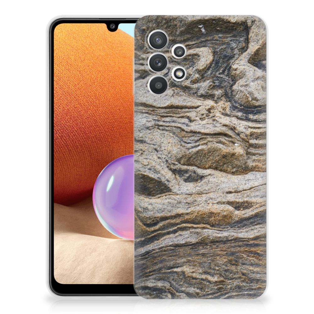 Samsung Galaxy A32 4G | A32 5G Enterprise Editie TPU Siliconen Hoesje Steen B2C Telecom