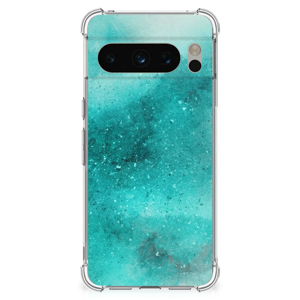 Back Cover Google Pixel 8 Pro Painting Blue