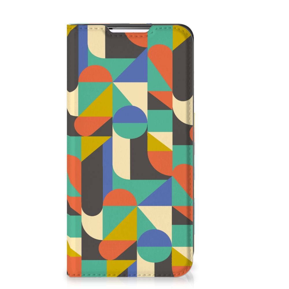 Samsung Galaxy S22 Hoesje met Magneet Funky Retro - B2C Telecom