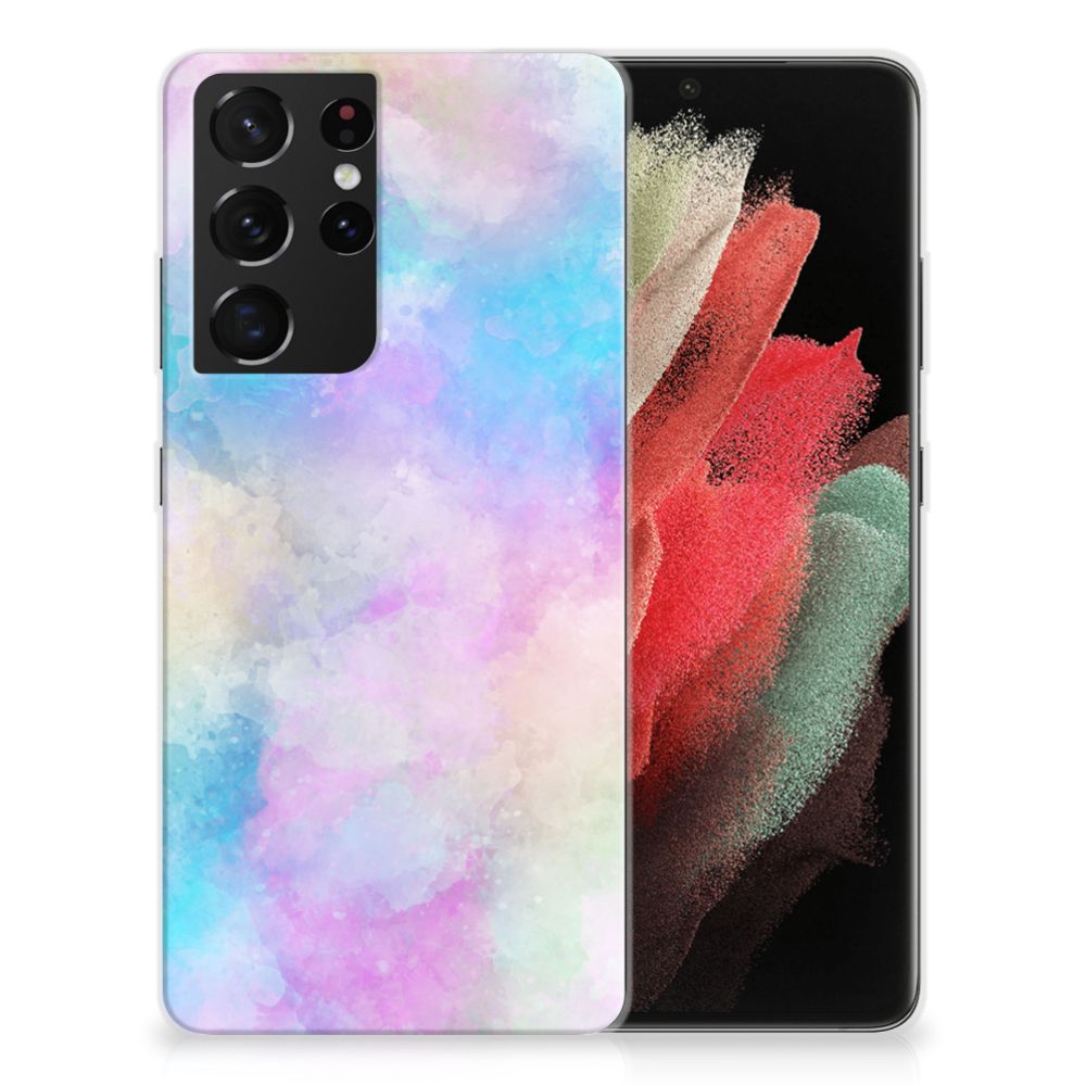 Hoesje maken Samsung Galaxy S21 Ultra Watercolor Light B2C Telecom