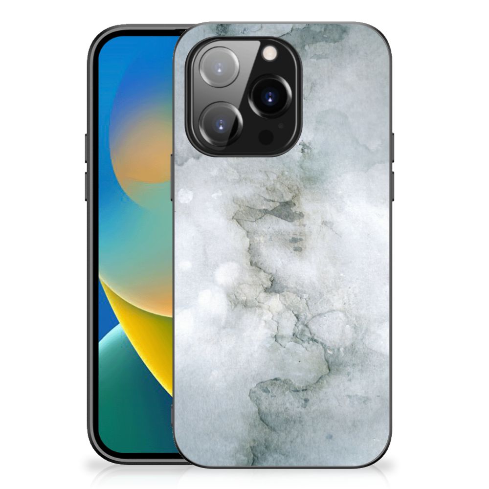 Kleurrijke Telefoonhoesje iPhone 14 Pro Painting Grey B2C Telecom