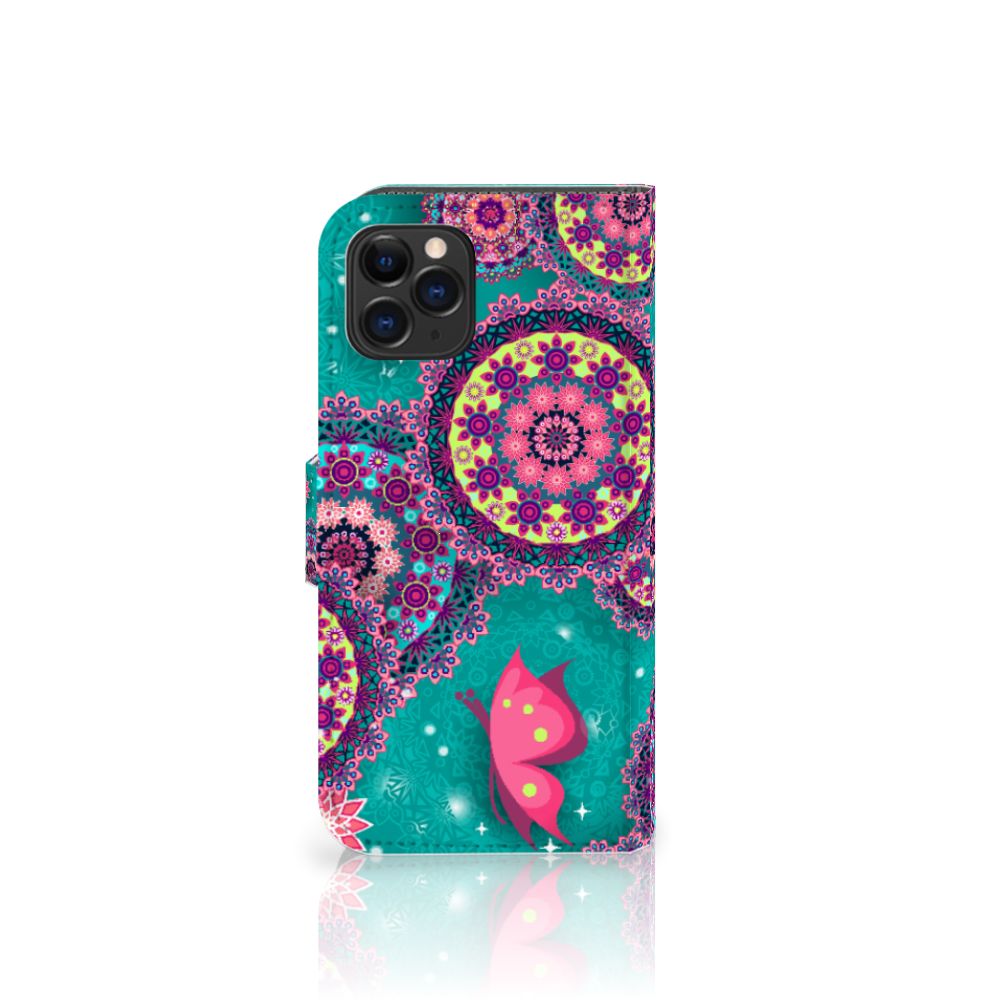 Apple iPhone 11 Pro Hoesje Cirkels en Vlinders