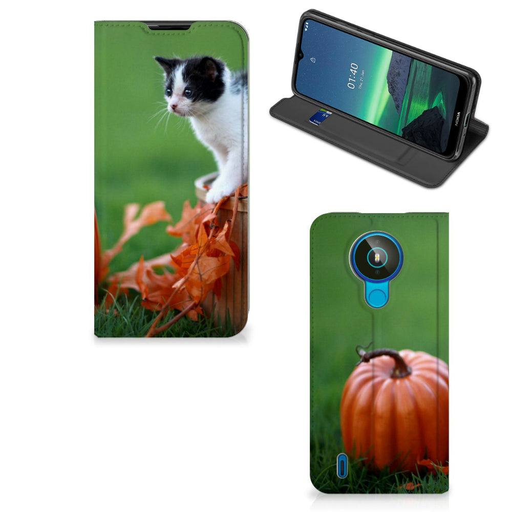 Nokia 1.4 Hoesje maken Kitten