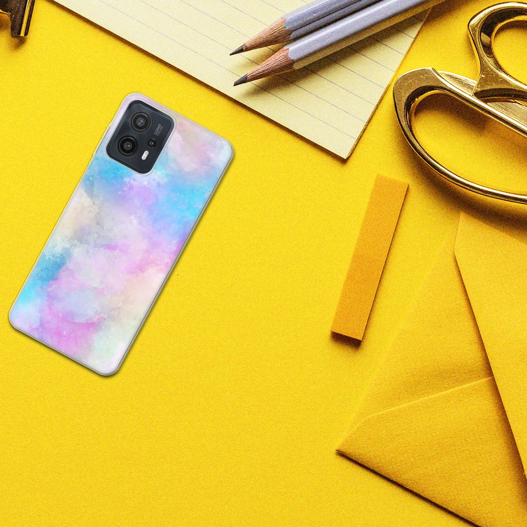 Hoesje maken Motorola Moto G23 | G13 Watercolor Light