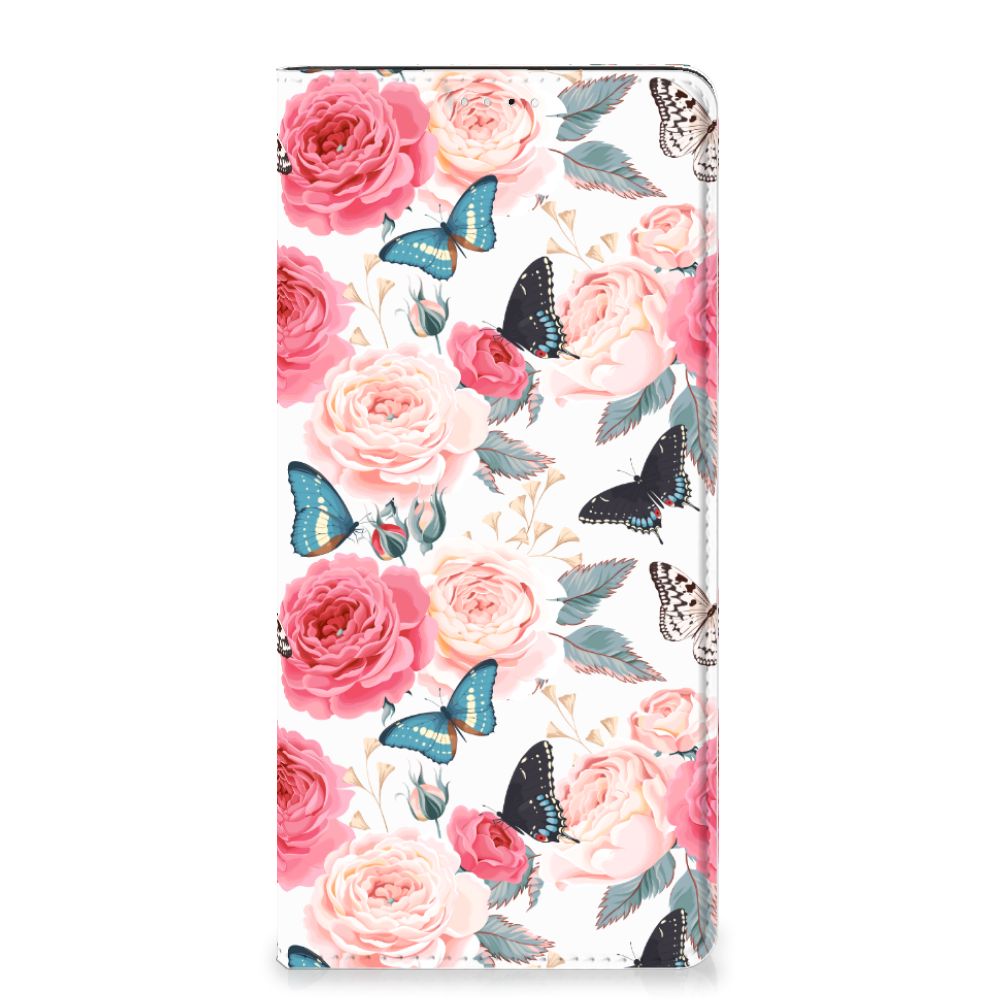 Samsung Galaxy A33 5G Smart Cover Butterfly Roses