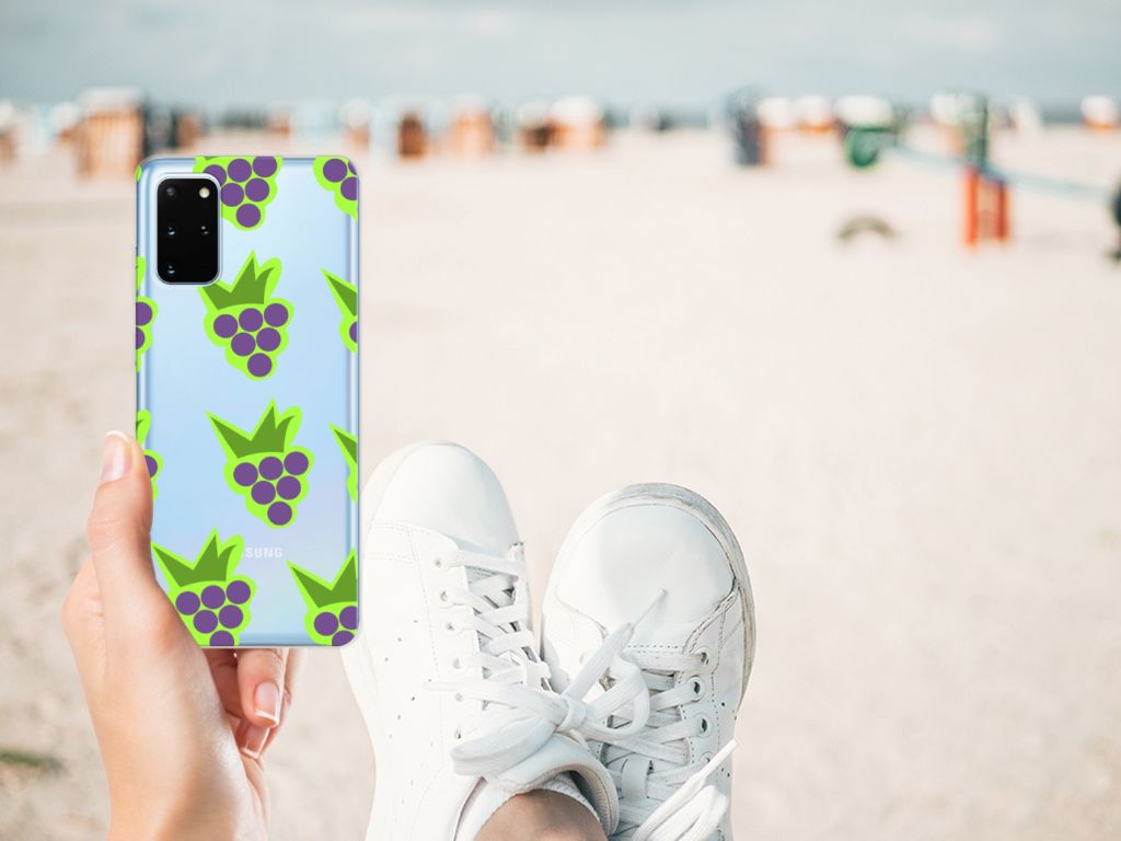 Samsung Galaxy S20 Plus Siliconen Case Druiven B2C Telecom