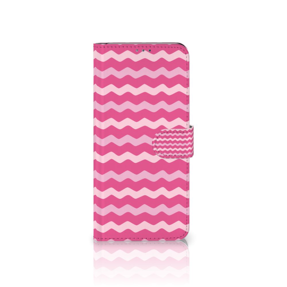 Motorola Moto G 5G Plus Telefoon Hoesje Waves Pink