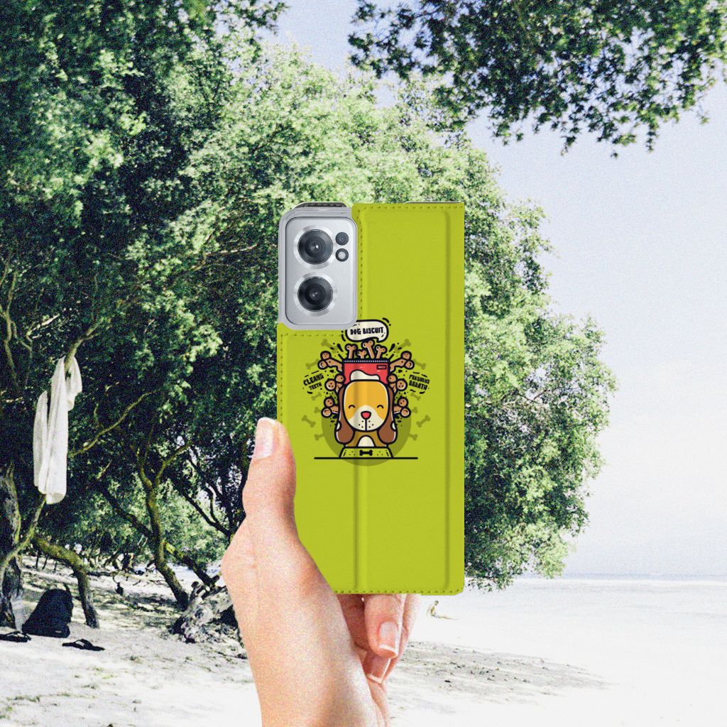 OnePlus Nord CE 2 5G Magnet Case Doggy Biscuit - B2C Telecom