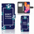 Samsung Galaxy A10 Portemonnee Hoesje Flowers Blue DTMP