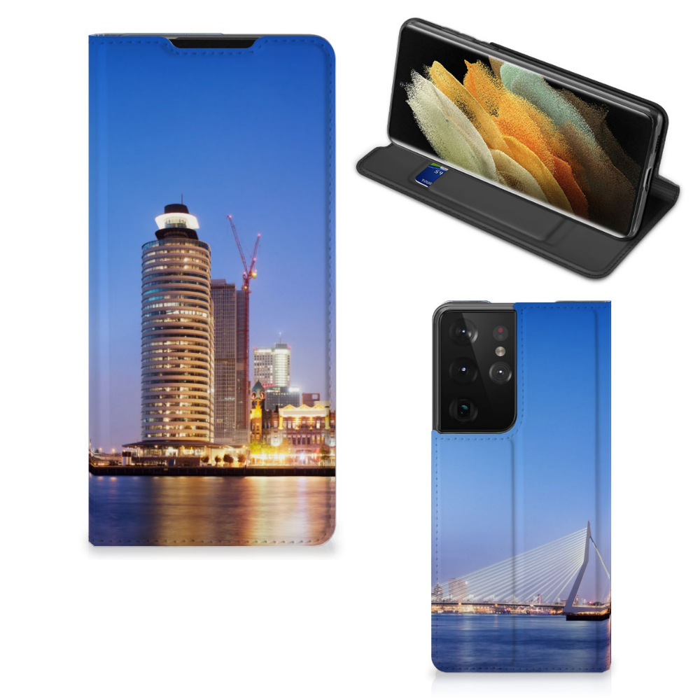Samsung Galaxy S21 Ultra Book Cover Rotterdam - B2C Telecom