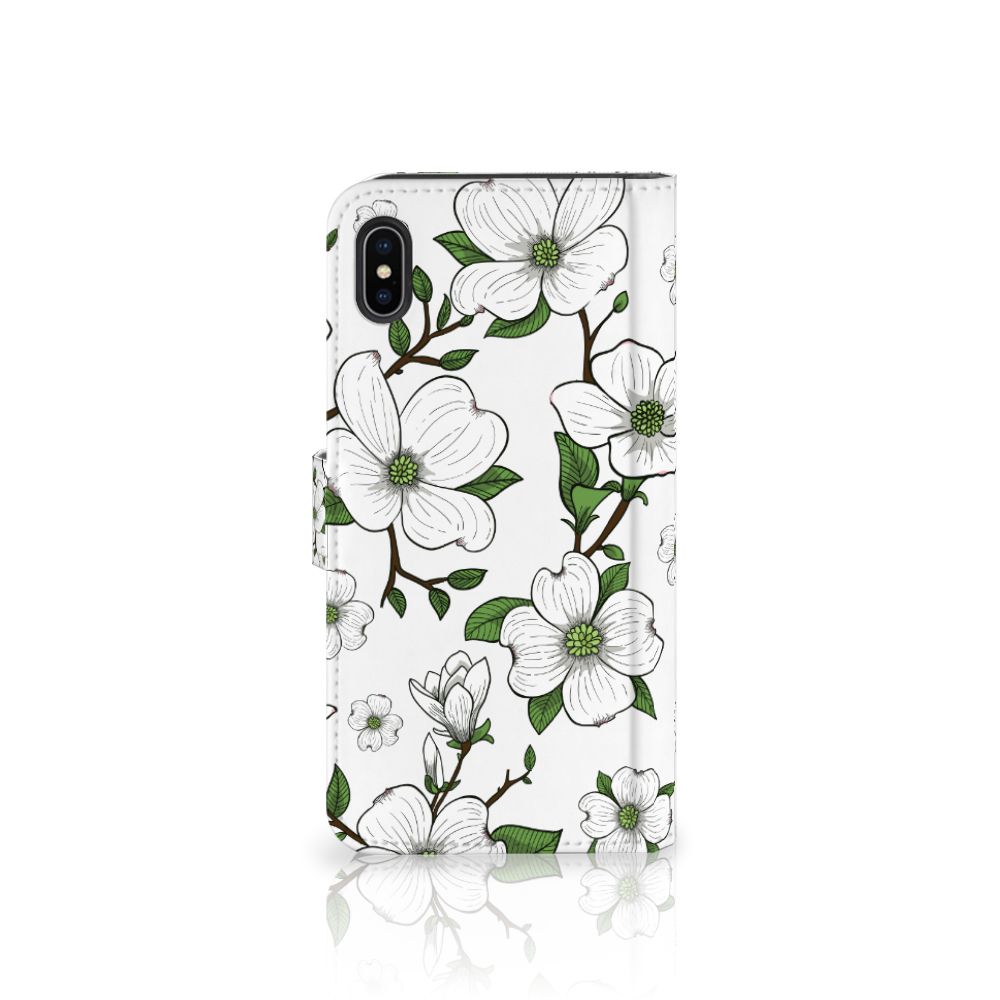 Apple iPhone Xs Max Hoesje Dogwood Flowers