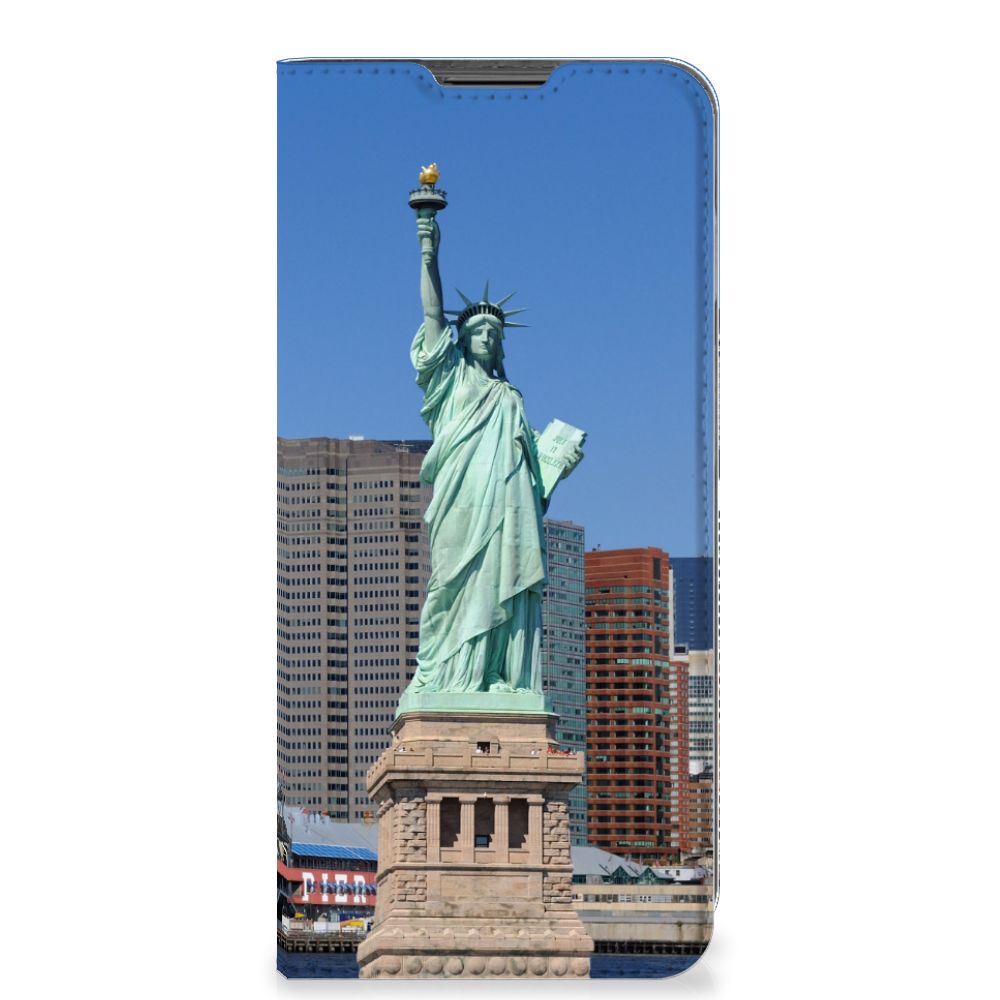 Motorola Moto G22 Book Cover Vrijheidsbeeld - B2C Telecom