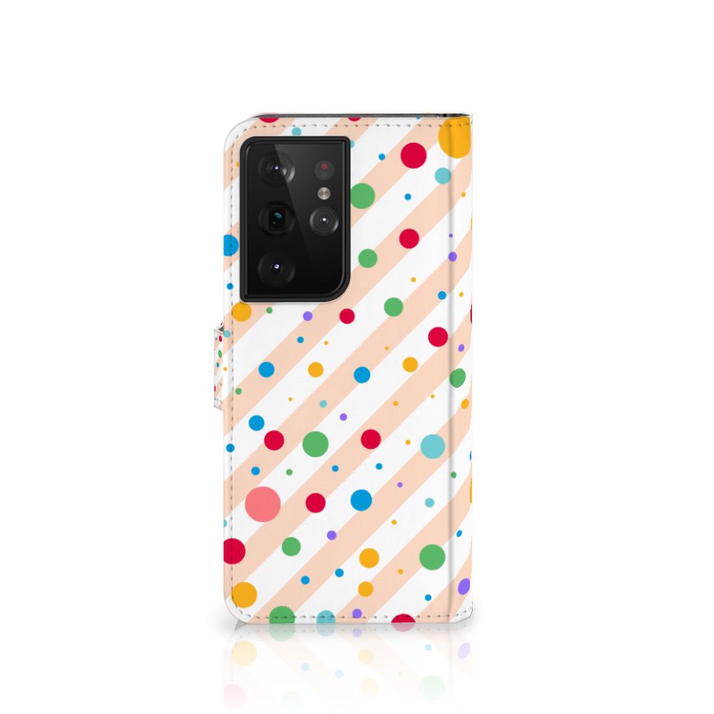 Samsung Galaxy S21 Ultra Telefoon Hoesje Dots