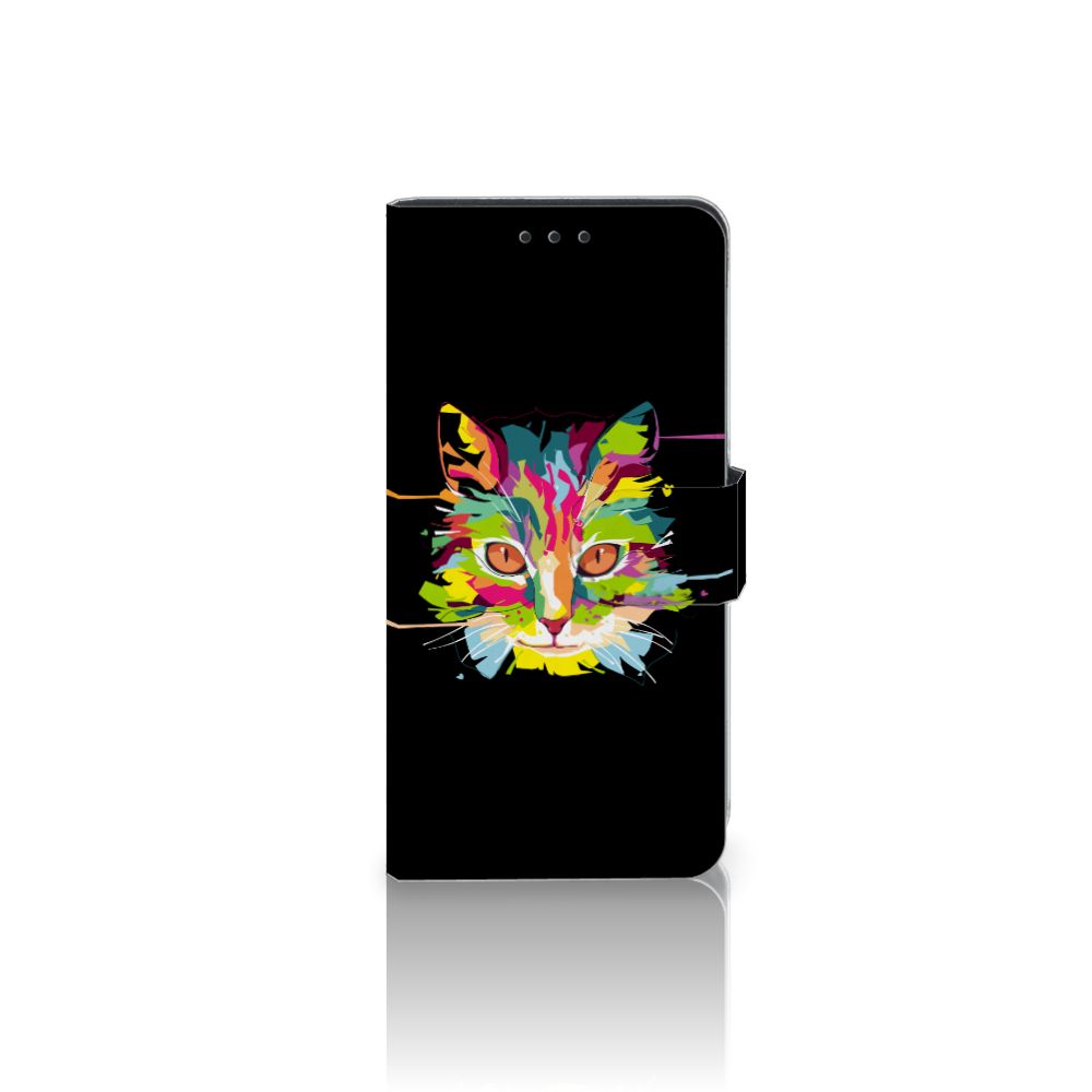 Huawei P40 Leuk Hoesje Cat Color