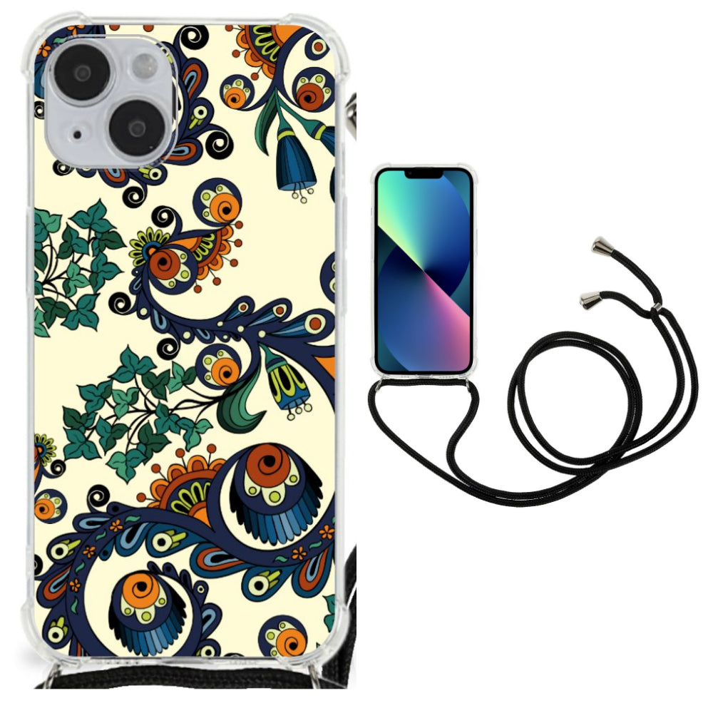 Anti Shock Case iPhone 14 Plus Barok Flower