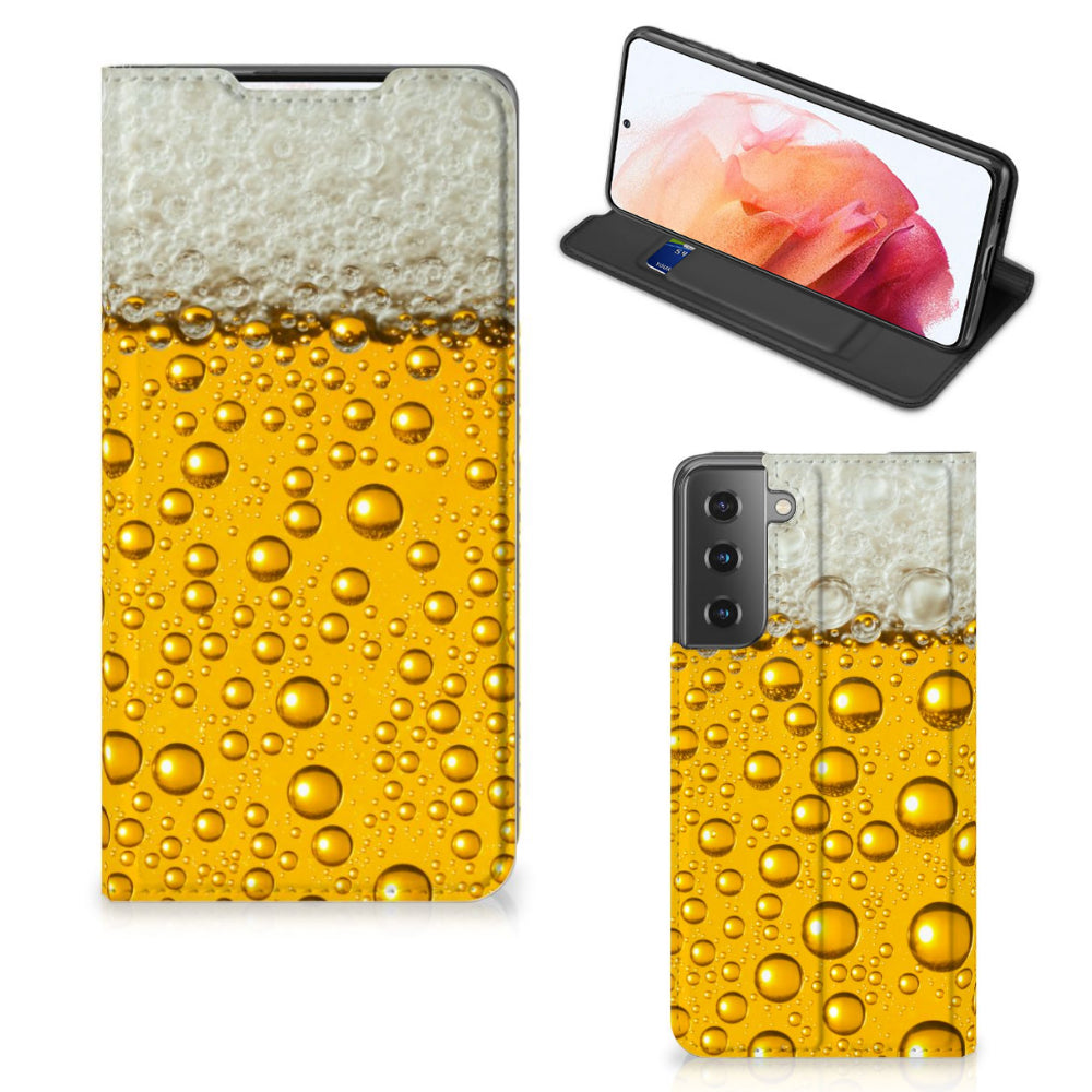 Samsung Galaxy S21 Flip Style Cover Bier