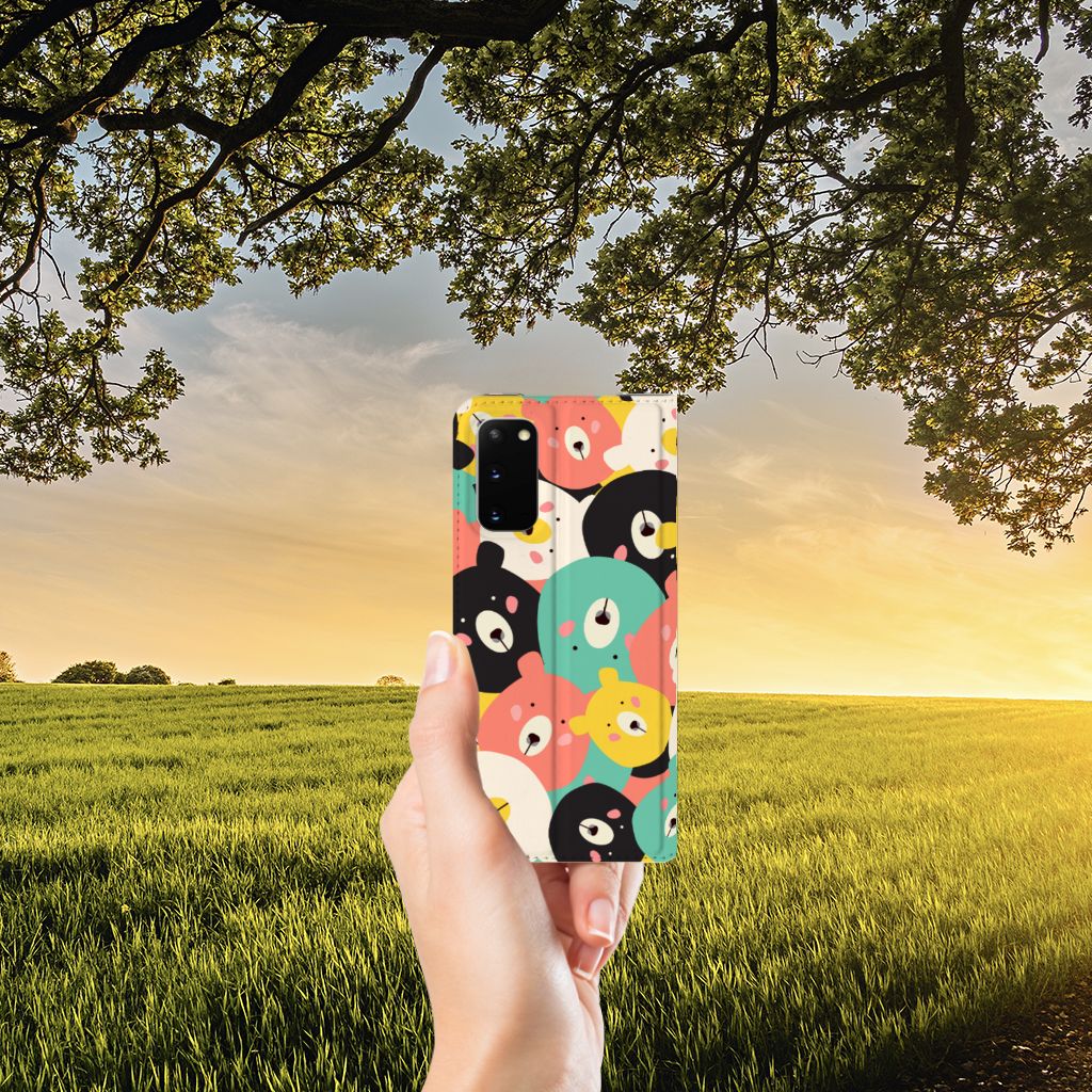 Samsung Galaxy S20 Magnet Case Bears - B2C Telecom