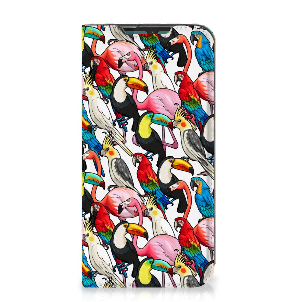 Motorola G8 Plus Hoesje maken Birds - B2C Telecom