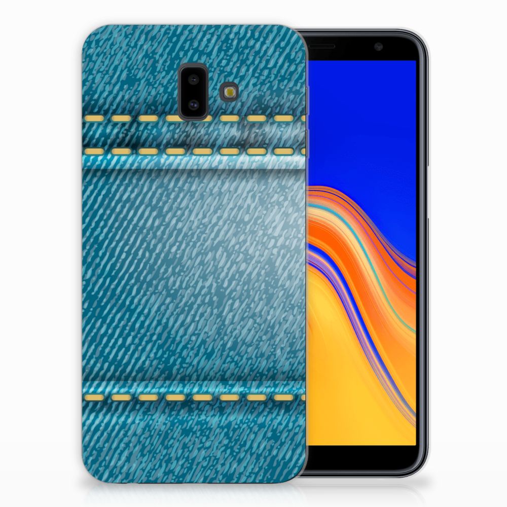 Samsung Galaxy J6 Plus (2018) Silicone Back Cover Jeans
