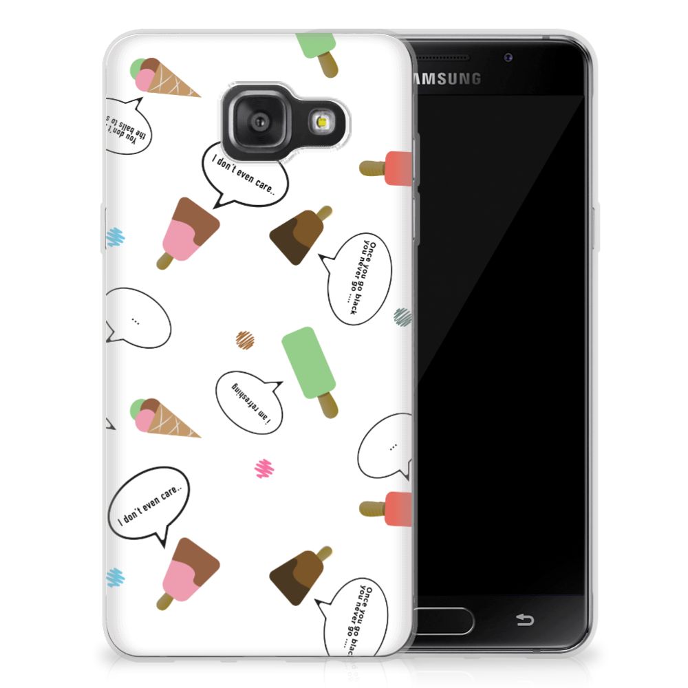 Samsung Galaxy A3 2016 Siliconen Case IJsjes