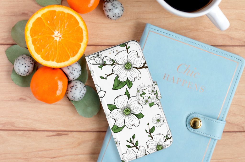 OPPO A15 Hoesje Dogwood Flowers