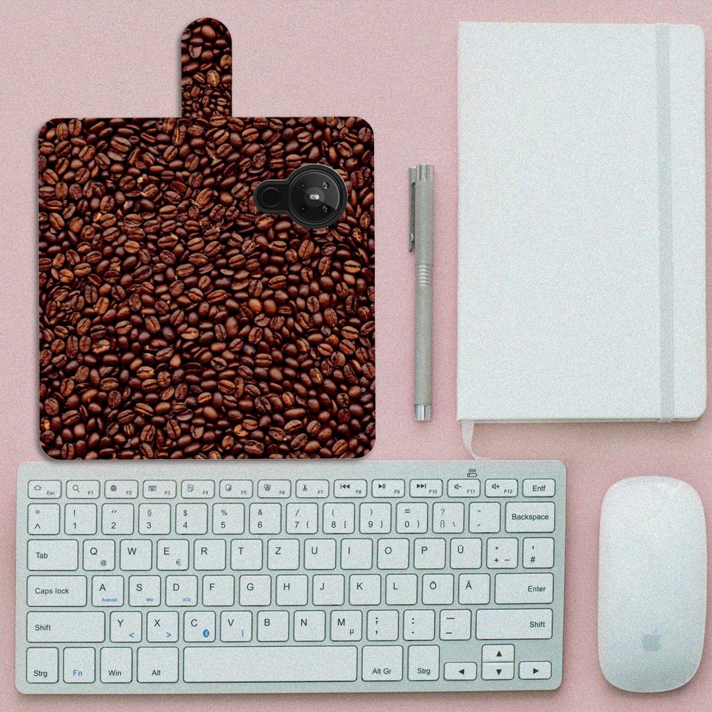 Nokia 5.3 Book Cover Koffiebonen