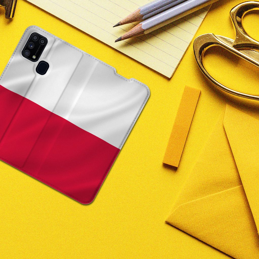 Samsung Galaxy M31 Standcase Polen - B2C Telecom