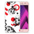 Silicone Back Case Samsung Galaxy A3 2017 Skull Red