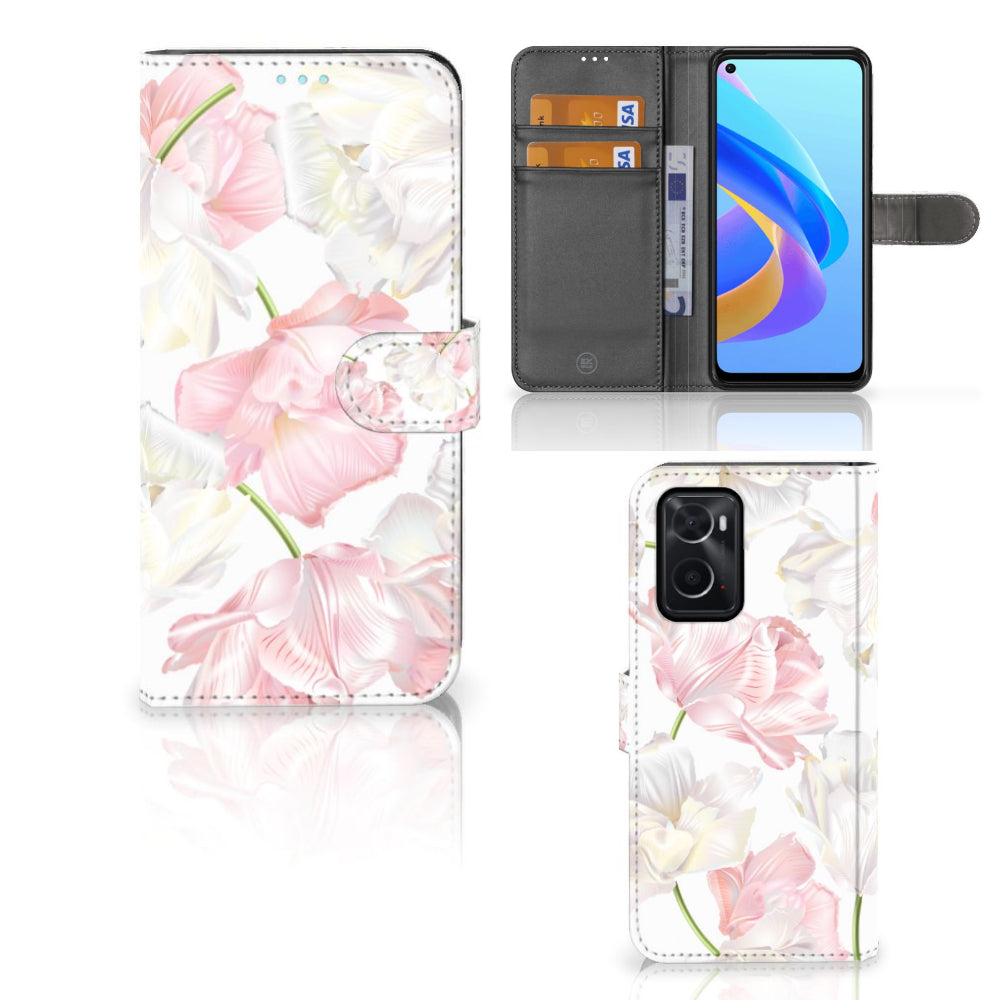 OPPO A76 | A96 Hoesje Lovely Flowers