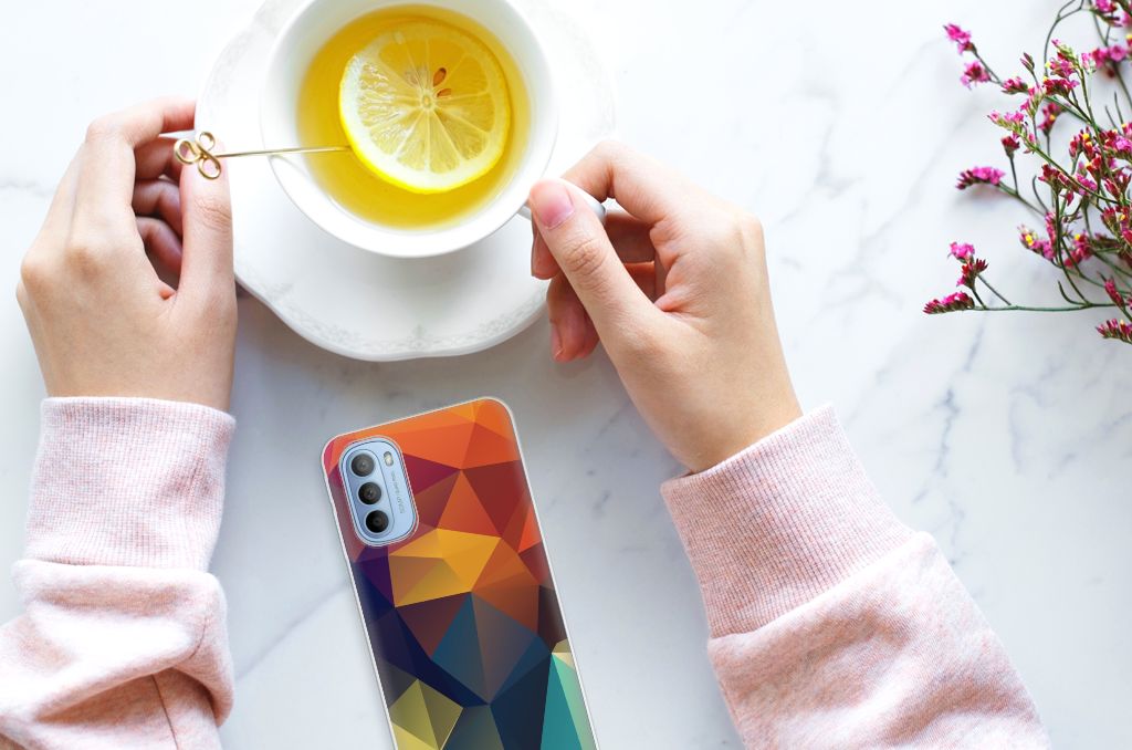 Motorola Moto G31 | G41 TPU Hoesje Polygon Color B2C Telecom