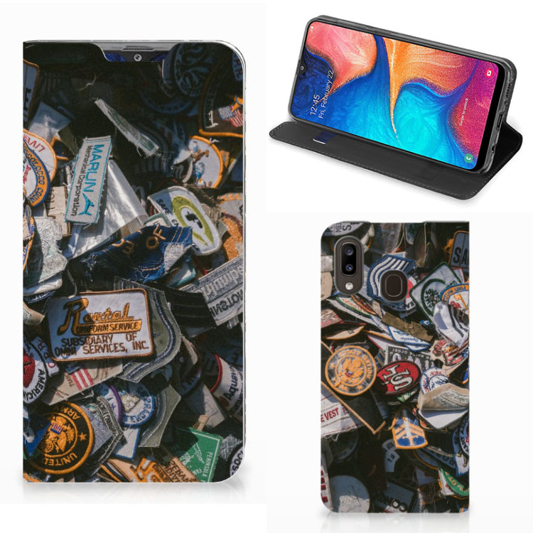 Samsung Galaxy A30 Stand Case Badges