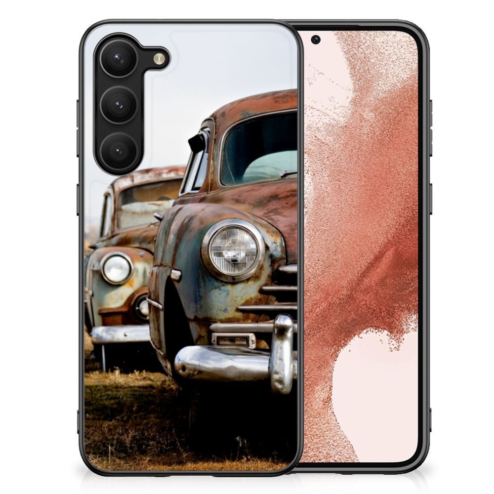 Samsung Galaxy S23 Plus Silicone Back Case Vintage Auto B2C Telecom
