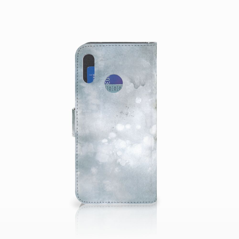 Hoesje Honor 10 Lite Painting Grey